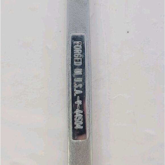 Vintage Craftsman 4 pc. 7mm-15mm Open-End Wrench Set, -V- Series, Made in USA - Picture 15 of 16
